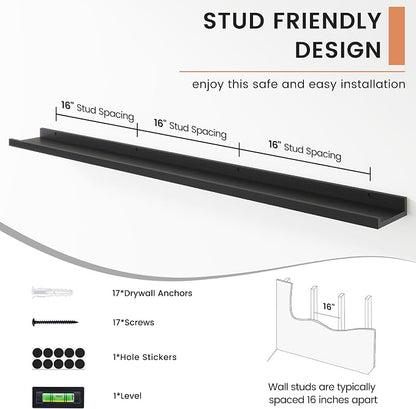 FLYJOE Floating Picture Ledge Shelves - Image 5
