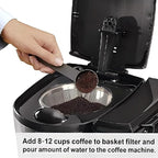 Basket Style permanent Coffee Filter fits for mr coffee Cuisinart Coffee Makers and Brewers Reusable stainless steel Basket style Coffee Filter