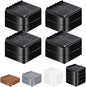 Furniture Risers Heavy Duty Adjustable Bed Risers Blocks Lift 4, 2 inches by EnjoyLifeEnjoyHappiness