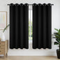 Joydeco Blackout Curtains 63 Inch Length 2 Panels Set, Thermal Insulated Long by JOYDECO