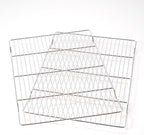 2-Pack Cooling Racks for Baking, 10x15 Inch Heavy Duty Stainless Steel Wire Baking Rack, Oven Safe Cookie Cooling Rack Set, Fits Half Sheet Pan, Dishwasher Safe & Non-Toxic