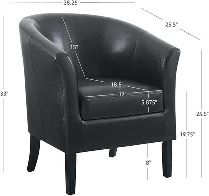 Linon Home Dcor Linon Home Decor Simon Club Chair - Image 3