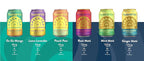 Sparkling Rose Yerba Mate by Tama Tea - Unsweetened Natural Energy Drink with Real Fruit & Herbs - Healthy Caffeine Drink Alternative - 120mg of Brain-Boosting Caffeine, 10 Calories - 12oz Pack of 12