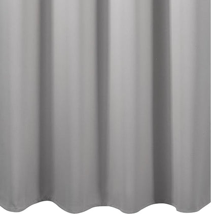 Blackout Curtains 52 x 108 inch/Light Grey Curtains Set of 2 Panels/Thermal - Image 9