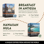 Angelino's Coffee Reserve Collection Coffee Pods Variety Pack, Medium & Dark Roast Coffee K Cups Compatible, 96 Count for Keurig Brewers, Includes Breakfast in Antigua, Hawaiian Hula, Mad Professor, and Espresso