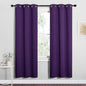 NICETOWN Royal Purple Blackout Curtains 78 inches Length by NICETOWN