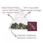 OOTINE Oolong Tea Bags – Taiwan Tea Loose Leaf Gift Set (3 Flavors, 9 Pyramid Sachets), Individually Wrapped, Handcrafted, Single-Origin Taiwanese Oolong, Multiple Infusions