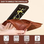 2 Pcs Chocolate Molds Silicone, Deep Chocolate Bar Mold, Non-Stick Food Grade Chocolate Mold for Dubai Chocolate Bar Pistachio, Candy and Chocolate Making - 20 Square Shape