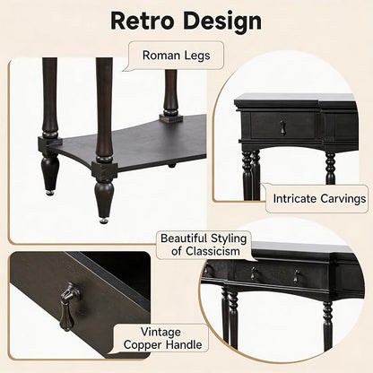 Traditional Retro Console Table - Image 5