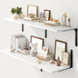 Fun Memories Floating Shelves for Wall, 12 Inch Deep Floating Shelves Set of 2 by FunMemories