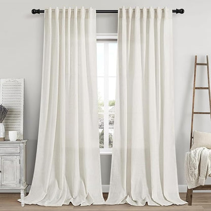 Extra Long Curtains 2 Panels 104 Inches Long by Nanspring