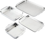 Hestan Provisions OvenBond – 5-Piece Tri-ply Baking Sheet Set