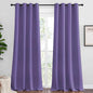 NICETOWN Lilac Purple Blackout Curtains 108" Long, 2 Pieces by NICETOWN