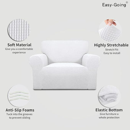 Easy-Going Stretch Oversized Chair Slipcover - Image 3