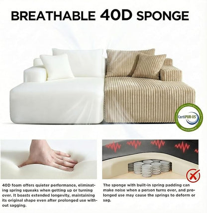 Sytopia Loveseat Chaise Lounge - Image 5