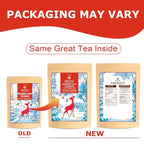 WT WEETEE Rooibos Chai Tea Bags, South African Red Tea with Cinnamon, Cloves, Cardamom, Natural Caffeine-free Herbal Tea, 50 Counts Spiced Rooibos Tea