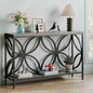 GiftGo Narrow Sofa Table 47.2 Inch, Industrial Sofa Table Behind Couch by GiftGoDirect