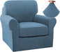 Turquoize 2 Piece Chair Covers Chair Slipcovers by Turquoize