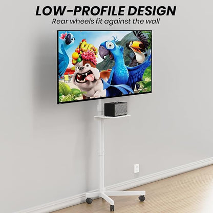 Mobile TV Cart for 23-60 Inch LCD LED OLED Flat Curved Screen TVs - Image 5