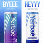 Yerbaé Energy Seltzer - Acai Blueberry, No Sugar/Calories/Carbs. Energized by Yerba Mate, Naturally Caffeinated, Plant-Based, Healthy Alternative to Coffee Sugary Sodas, Pack of 12, 12oz cans