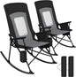 Romswi 2 Pack Rocking Camping Chair by Romswi