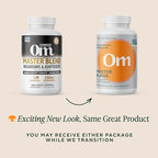 Om Master Blend Mushroom Capsules - Organic Mushroom Supplement with 10 Mushrooms and Ashwagandha – Support Immunity, Gut Health & Stress Relief, 168 Count (56 Servings)
