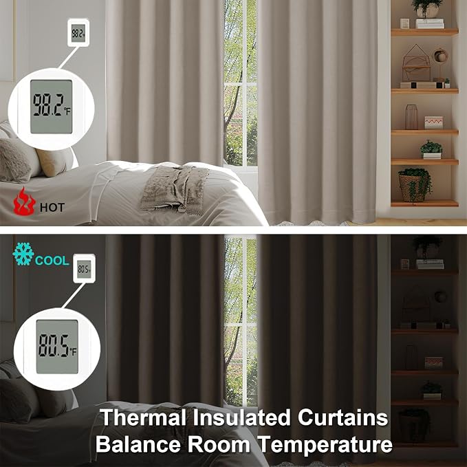 Simplebrand Stone Blackout Curtains - Image 6