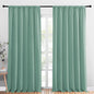 NICETOWN 2 Panels Blackout Curtains, Rod Pocket Thermal Insulated Drapess by NICETOWN