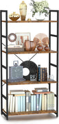 NUMENN 4 Tier Bookshelf, Tall Bookcase Shelf Storage Organizer, Modern Book by NUMENN