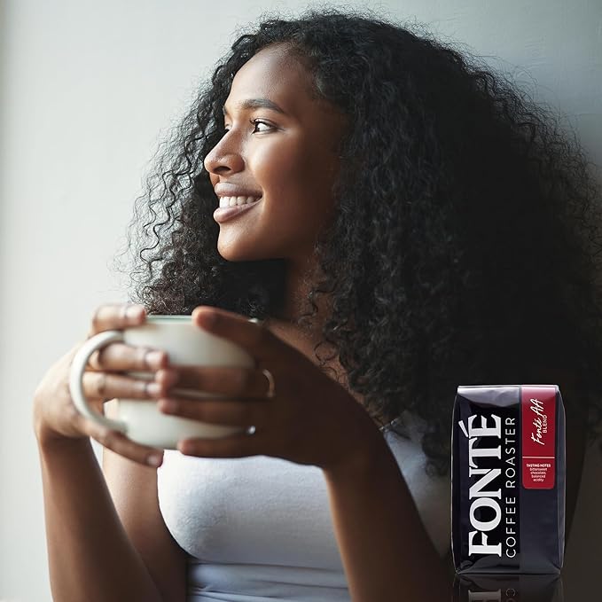 Fonte Coffee Roaster - Whole Bean Coffee - Medium-Dark Fresh Roast - Roasted in Seattle - Single Origin - Bright, Chocolately, Balanced - 12 oz - Fonte AA