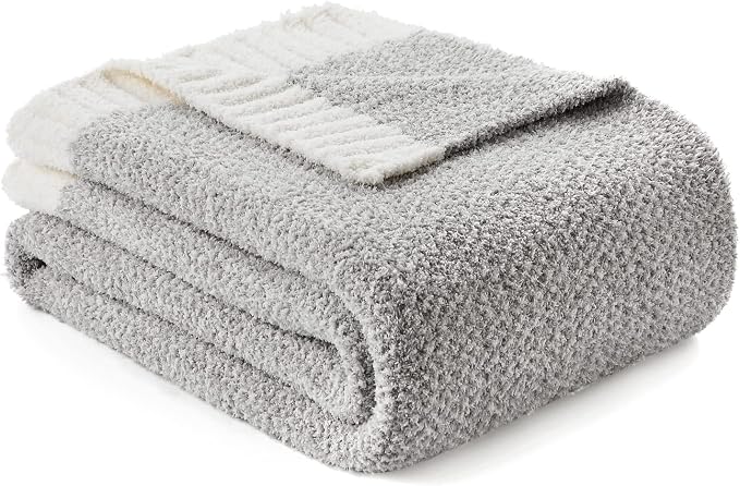 Snuggle Sac Heather Grey Throw XL Blanket - Image 7