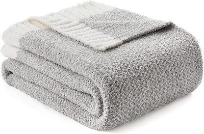 Snuggle Sac Heather Grey Throw XL Blanket - Image 7