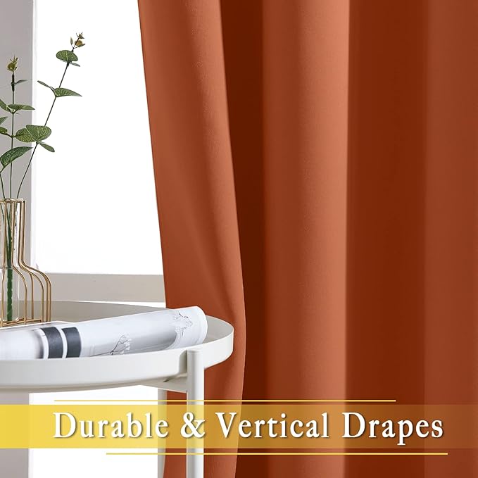 NICETOWN Room Darkening Short Curtain 54 inches Long - Image 6
