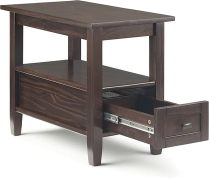 SIMPLIHOME Warm Shaker End Table - Image 4