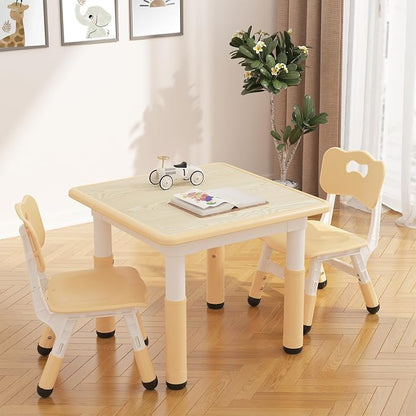 GAOMON Kids Table and 2 Chairs Set - Image 9