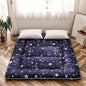 MAXYOYO Navy Star Futon Mattress Japanese Floor Mattress Tatami Floor Mat by MAXYOYO