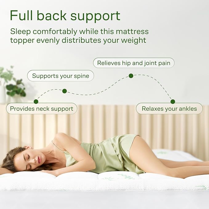 Niagara Sleep Solution Ultra Soft Queen RV Size Mattress Topper - Image 4