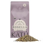 Katú Rosella Premium Organic Loose-Leaf Yerba Mate Tea with Hibiscus, Peppermint, and Stevia Leaves, Vibrant Floral Twist, Natural Energy, 17.6 oz (500g)