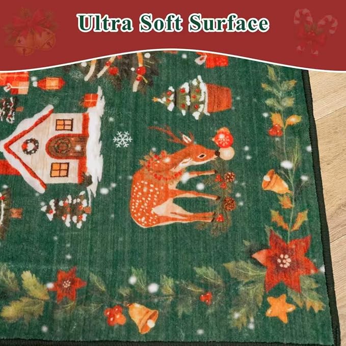 Christmas 2x3 Entryway Area Rug - Image 7
