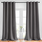 NICETOWN Grey Bedroom Curtains Blackout 96 inches Long, Grommet Energy Saving by NICETOWN
