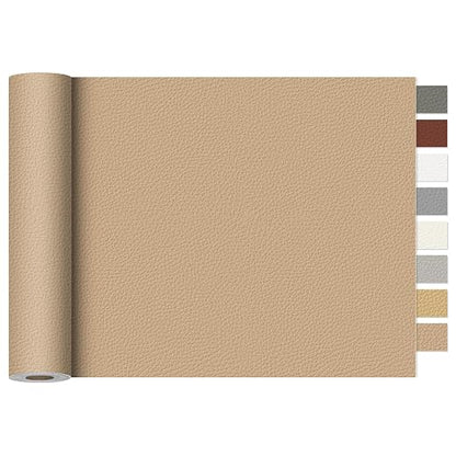 Leather Repair Tape, 16 x 30 Inches Self Adhesive Leather Repair Patch，Leather by Unknown