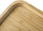 Bamboo Vanity Tray, Bathroom Counter Tray, Toilet Tank Top Tray for Organizing and Decor Display, 9.8 x 5.5 x 0.8 inch