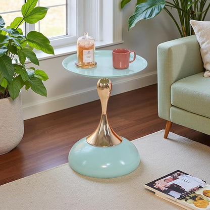 Sleek Hourglass Side Table - Image 8