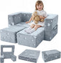 MeMoreCool Modular Kids Play Couch Sofa – Glow-in-the-Dark Star Design by MeMoreCool