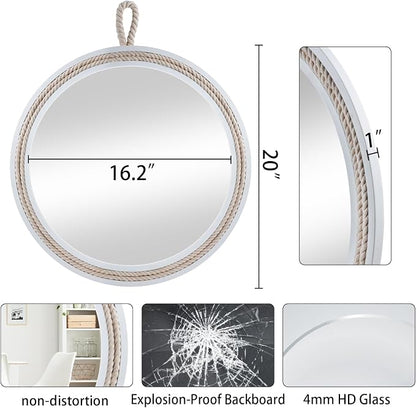 Nautical Round Wall Mirror - Image 4
