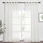 NICETOWN Voile Sheer Curtains for Bedroom Windows, Grommet Top Elegant by NICETOWN