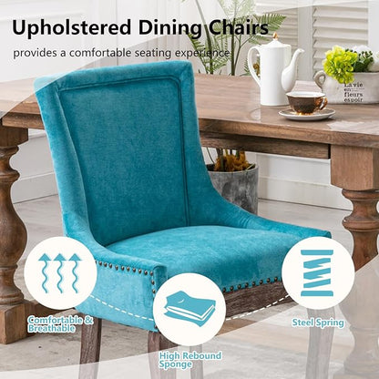 Modern Dining Chairs Set of 4, High Back Dining Chairs Side Chairs - Image 4