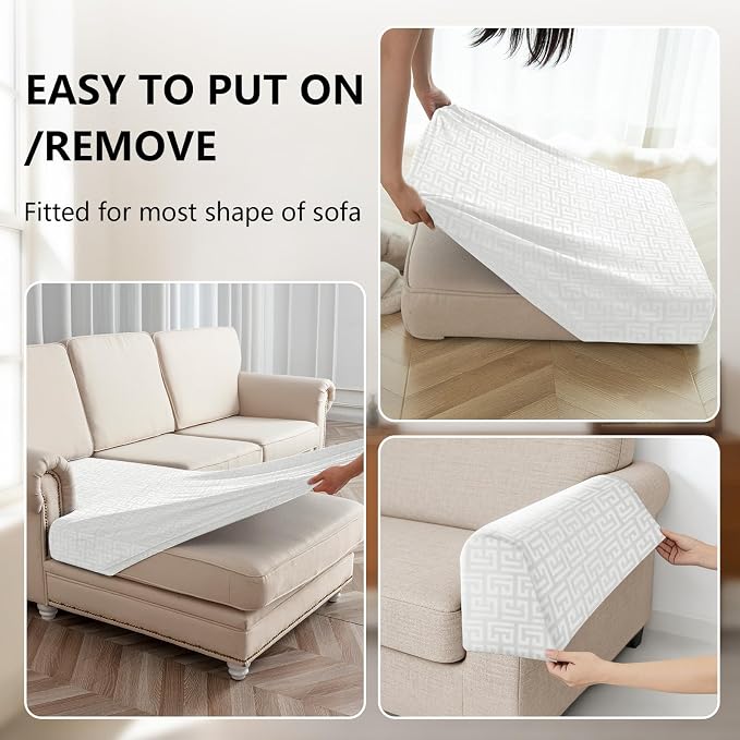 UNBBRRL Stretch Couch Armrest Covers - Image 4