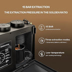 Candy™ Portable Espresso Coffee Maker with Strap for Travel, 3 in 1 One-Touch Operation, Rechargeable Up to 60 Cups(Cold), for Ground, Ideal for Camping, RV & Outdoor Use, Fast Heating in Plug-in Mode