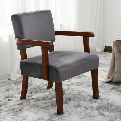 FAGAGA Modern Accent Chair, Upholstered Living Room Chairs - Image 3